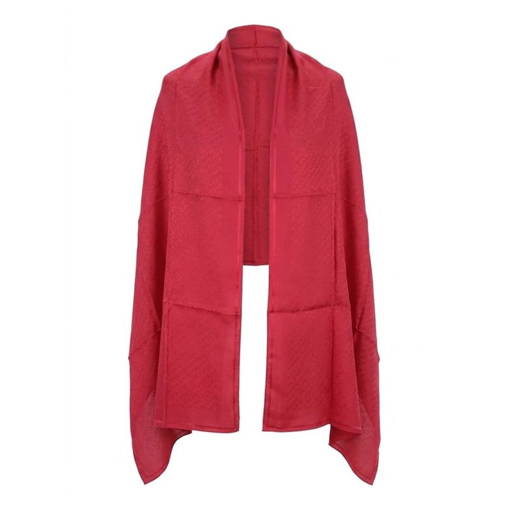 Givenchy Red Silk Women's Foulard